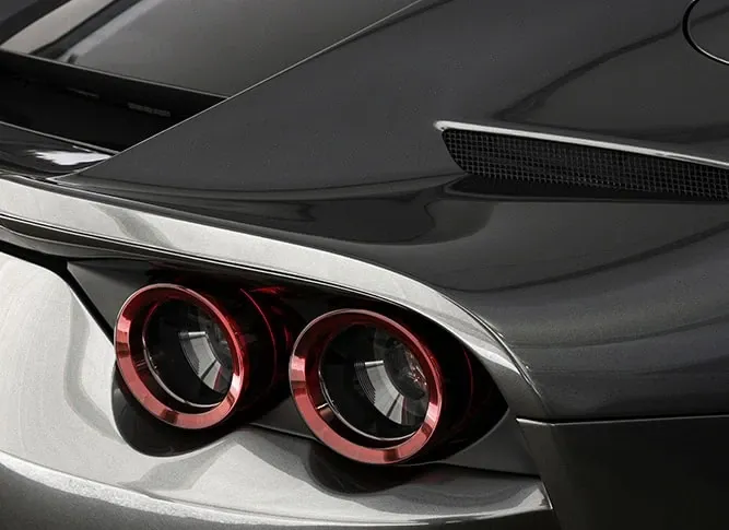 Ferrari Insurance - Picture of a the back of a Ferrari